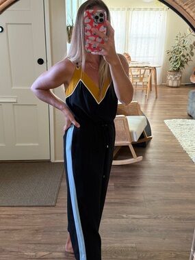Ted baker color blocked jumpsuit